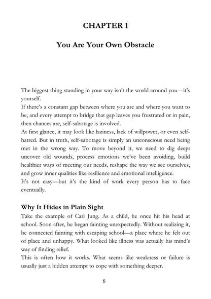 Why You Fail and How to Win Self Sabotage