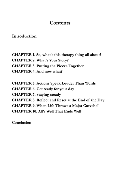 The Step by Step Guide for Self Therapy